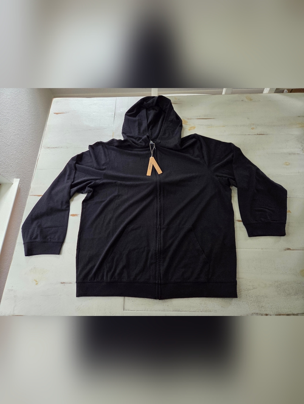Skims Jersey Lounge Zip Up, Obsidian, Men's XL NWT